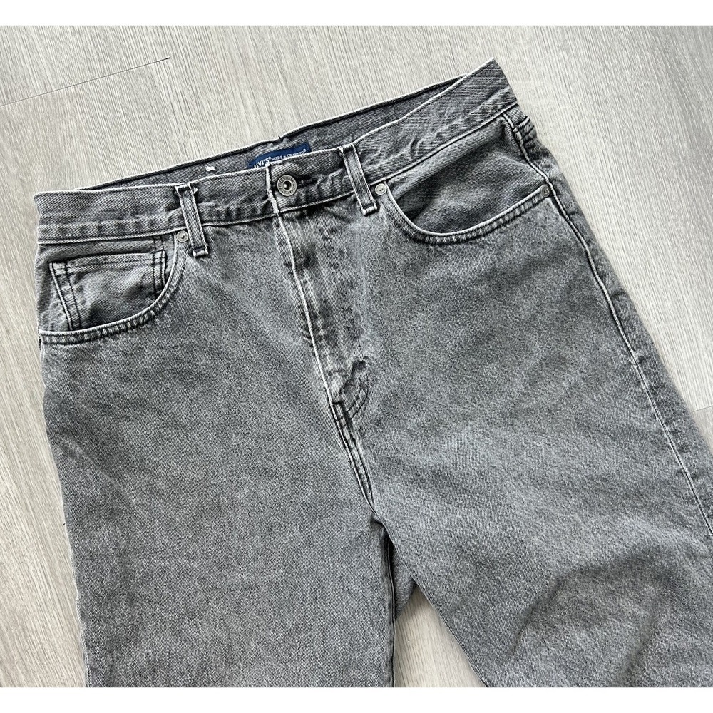 Levi's Made & Crafted Barrel Crop Denim Jeans Women's W29xL24 Ankle Mom Stone